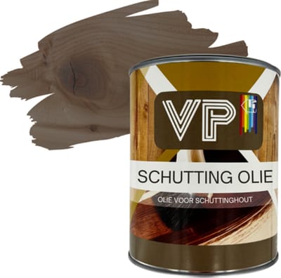 VP Platina Schutting olie 2,5 liter Grey Mengkleur