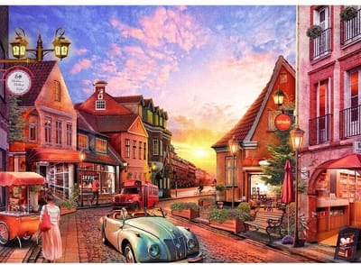 Puzzel 1000 stukjes 50x70 cm mix - UNI