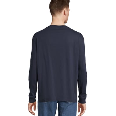 SOLS Unisex volwassen Pioneer T-shirt met lange mouwen (Franse marine)