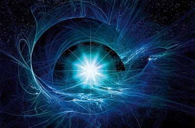 Cosmic Star Abstract Photo Wallcovering