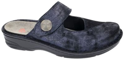 Berkemann -Dames - blauw donker - slippers & muiltjes - maat 37