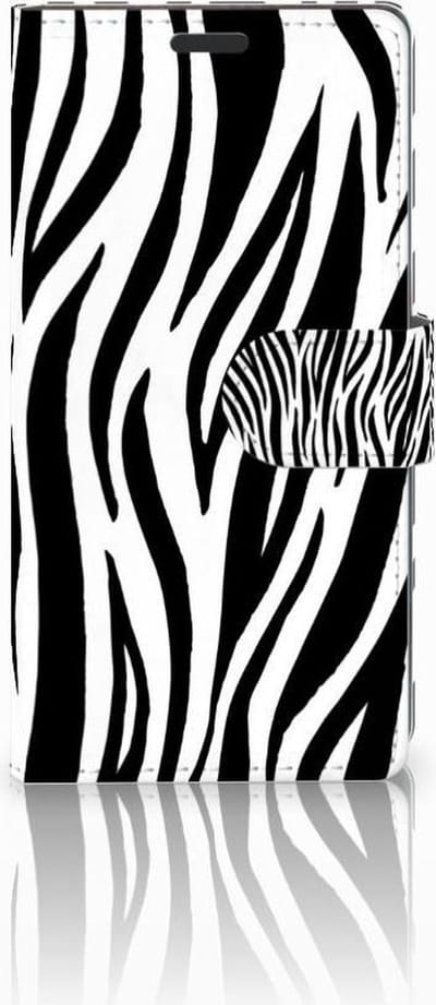 Sony Xperia Z3 Telefoonhoesje met Pasjes Zebra