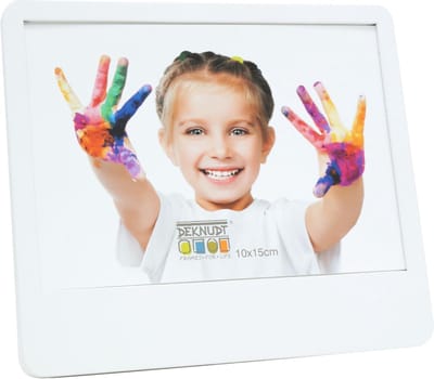 Deknudt Frames fotolijst S68KK1 - wit - hout - voor foto 10x15 cm