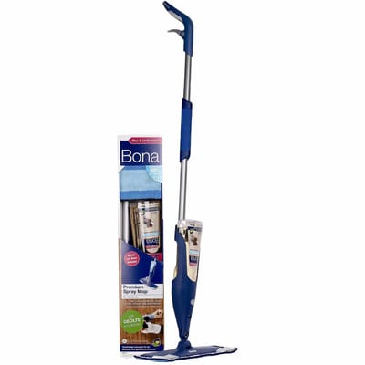 Spraymop Vloermop met Geïntegreerde Sprayfunctie voor Geoliede Houten Vloeren – Herbruikbare Microvezel Mop, Ergonomisch en Tijdbesparend