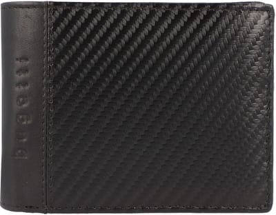 Bugatti Comet Portemonnee RFID Leer 11,5 cm - Jongens - Horizontaal - schwarz