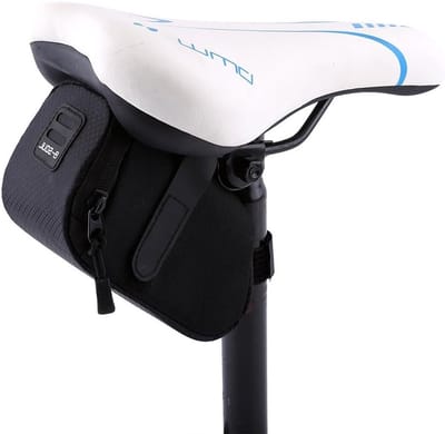 Fietszadel Tas voor Fietsen, Ideaal voor Reizen, Eenvoudig te Bevestigen, 15 x 7 x 7 cm, Waterdicht en Ruim