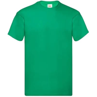 Fruit of the Loom - Original T - Kelly Green - M