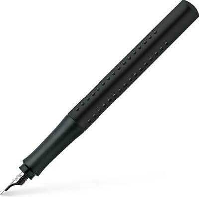Faber-Castell vulpen - Grip 2011 - zwart - penpunt F - FC-140908