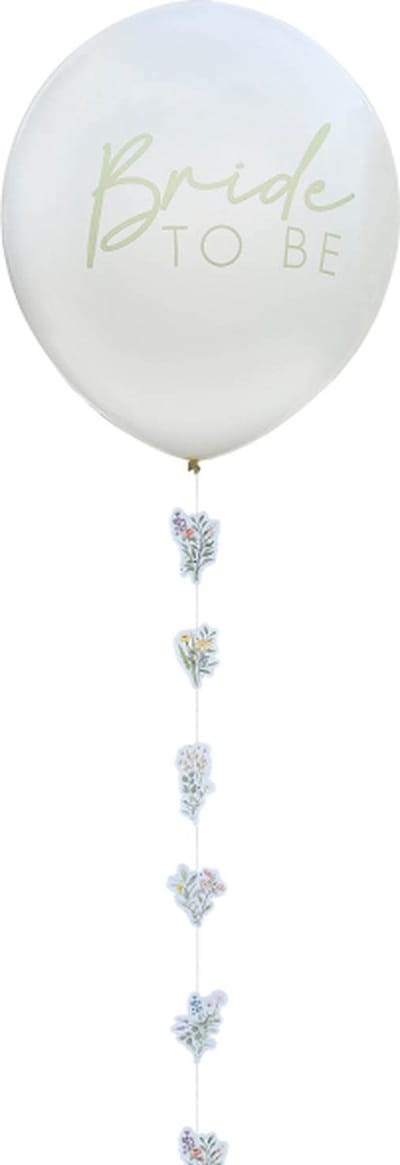 Ginger Ray - Bride to Be botanical ballon