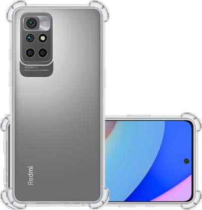 Hoesje - Geschikt voor Xiaomi Redmi 10 2022 - Sterk & Shockproof - Siliconen Case - Back Cover - Telefoon Hoes Shock Proof - Transparant