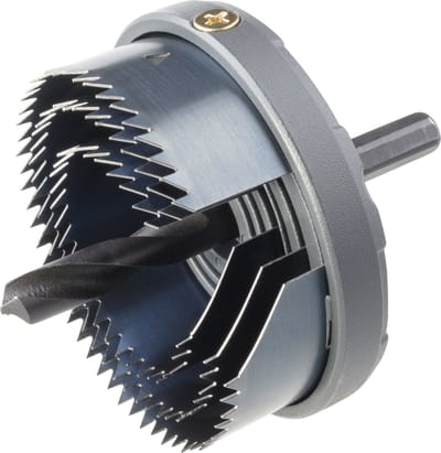 wolfcraft - Gatenzaag Ø 40–65 mm - Gatzaag voor gips en hout - 2169000