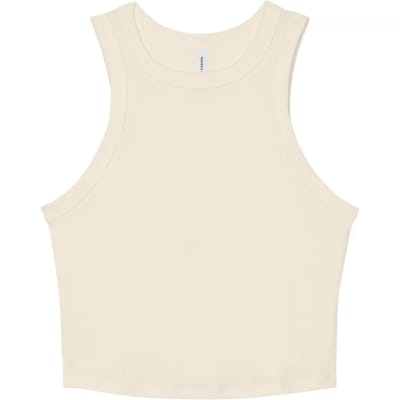Bella+Canvas Women´s Micro Rib Racer Tank BL1019 - Solid Natural Blend - XL