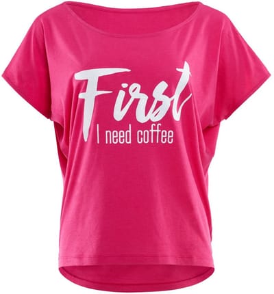 Winshape Shirt met korte mouwen Ultra Light met glitter opdruk MCT002