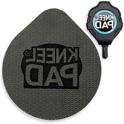 Knielende pad - Werkkussen enkel - Kniecomfort werk - Geen beenriemen - 115 cm koord - Zwart
