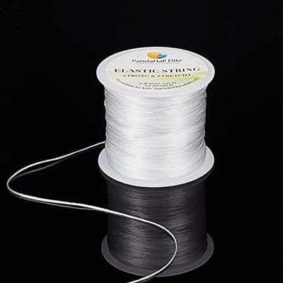 Elastische Draad 60 m - 0,8 mm Voor Sieraden en Ambacht