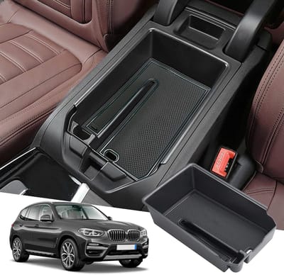 Center Console Opbergdoos voor BMW X3 G01, X4 G02 en iX3 2019-2024 - Armsteun Organizer en Handschoenenvak Accessoire, Perfecte Pasvorm en Duurzaam Ontwerp