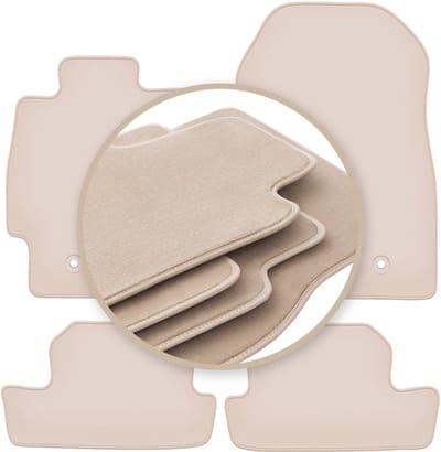 PREMIUM beige vloermatten voor: Subaru BRZ coupé 2011-
