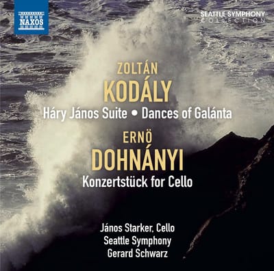 Janos Starker, Seattle Symphony Orchestra, Gerard Schwarz - Kodaly: Hary Janos Suite | Dances Of Galanta | Konzertstück For Cello (CD)