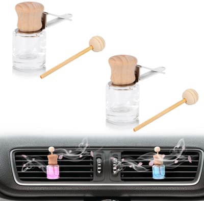 Dailygoods- Autoparfum Fles - Cilinder - Auto Geurverfrisser - Luchtverfrisser Auto - Luchtverfrisser Spray - Geurverspreider
