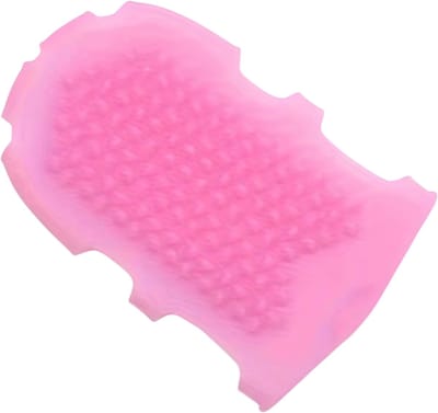 Siliconen Badhandschoen & Massageborstel – Exfoliërende Douche Handschoen – Scrub Handschoen Lichaam – Huidreiniger voor Douche en Bad - Roze