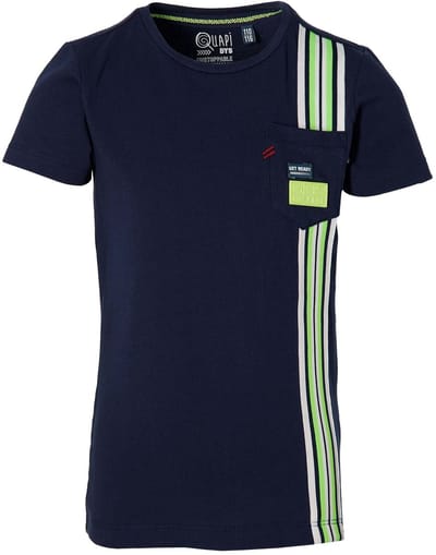 Quapi jongens t-shirt Fane Dark Blue