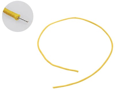 Boston PBW1/YE Push Back Wire – Geel, 30 cm, Gavitt, USA Made
