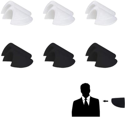 Schoudervulling - 6 paar - Schoudervullingen - Herbruikbaar - schouder pads - Schoudervulling Geschikt Voor Kleding