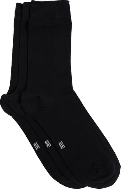 WE Fashion Heren sokken, 3 pack