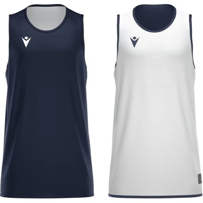 Macron X500 Reversible Shirt Heren - Marine / Wit | Maat: 3XL