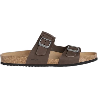 GEOX SANDAL GHITA HEREN Sandalen - DONKERE HUIDSKLEUR - Maat 43