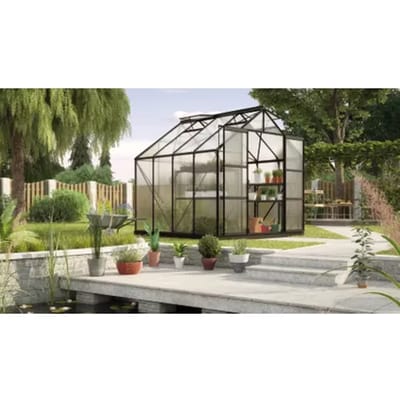 Vitavia Tuinkas Uranus 6700 - Polycarbonaat 4mm - Zwart - 257x258x248cm