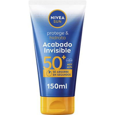 Zonbescherming & Vochtinbrengende Onzichtbare Finish Zonnebrandlotion Spf50+ 150 ml