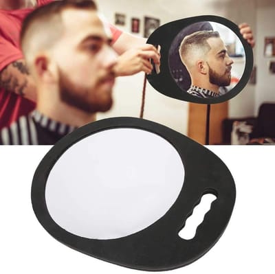 Allecto - Schoonheidssalon Spiegel - Handheld Make-up Spiegel - Duurzaam Frame - Cosmetische Spiegel - Hoge Definitie - Geschikt voor Salon of ...
