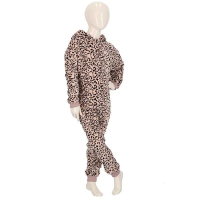 Kinder onesie leopard - 110/122 / Rose