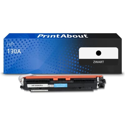 PrintAbout huismerk Toner 130A (CF350A) Zwart Geschikt voor HP