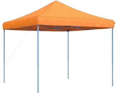 Inklapbare Pop-up Partytent Tuinfeest 292x292x315 cm Oranje