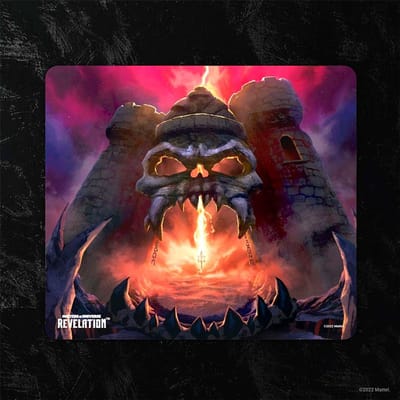 Masters Of The Universe Muismat Revelation Castle Grayskull 25 x 22 cm Multicolours