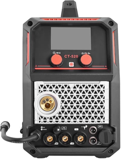 5-In-1 Combinatielasapparaat, Snijden/TIG/MIG/invul-MIG/MMA, 50A Contactloze Plasmatechnologie en 200A Synergisch Lasapparaat, 220V Aluminium Puls-Mig-Lasapparaat, Geschikt voor Spoelpistool