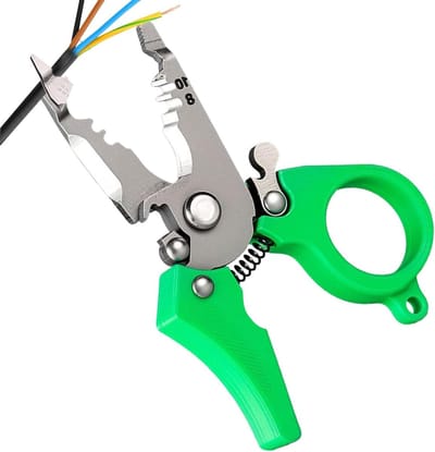Kabelstripper Multifunctioneel - Gereedschap Strippen - Elektrisch Werk - Veerbasis Werking - 95 cm - Grijs