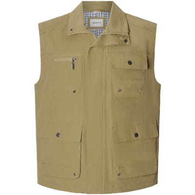 Babista herren Outdoorbodywarmer - 48 - beige - Plus Size