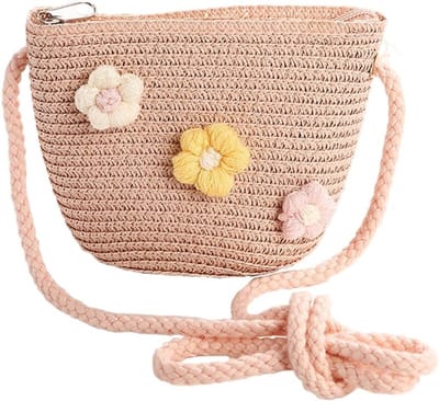 Casual Chic Strandtas met Bloemenprint voor Zomeruitjes en Buitenactiviteiten in Roze