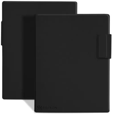 Raykon Klassieke Hoes Geschikt voor reMarkable Paper Pro - Magnetische Tablet Cover - Folio - Case - Zwart