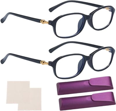 Leesbril Set - Verstelbare Bril - Comfortabel Lezen - Automatische Zoom - 2 Stuks - Uniseks