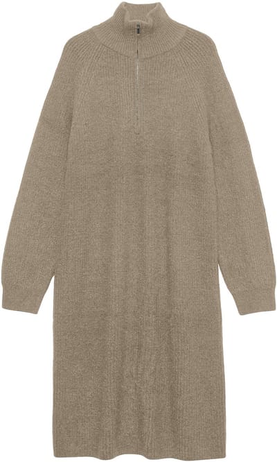 Vero Moda Gebreide jurk VMLEFILE Midi-jurk
