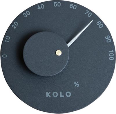 KOLO Sauna Hygrometer - Zwart- mittari 3