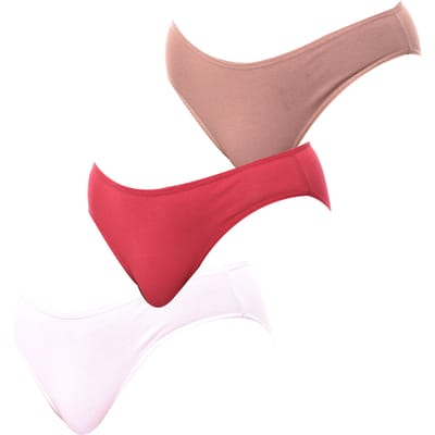 3-pack katoenen damesslip KL10000