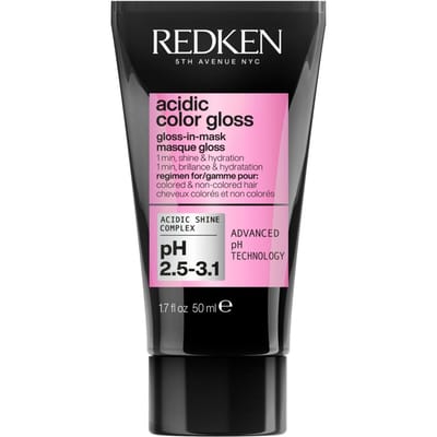 Redken 1 Min Gloss In Mask Voor Gekleurd Haar Reisformaat Redken - Acidic Color Gloss 1-min Gloss-in-mask - Voor Gekleurd Haar - Reisformaat