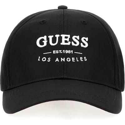 Guess Baseball Cap Petten Heren - Zwart - Maat ONESIZE