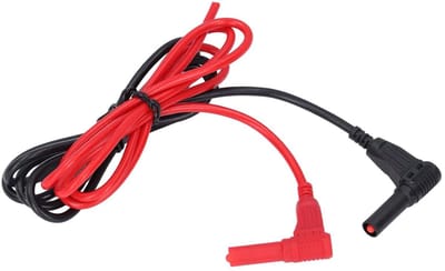 Meetsnoer Bananenstekker - Testkabel Set - Elektrisch Testen - 4mm Stekker - 32A 1000V - Rood Zwart
