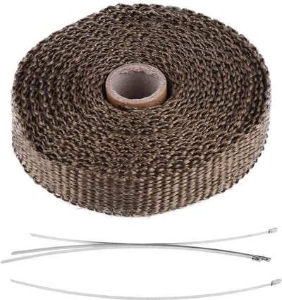 Allecto - Universele Motor Uitlaatpijp Isolatie - 5m Warmteband